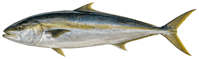 Illustration of a amberjack